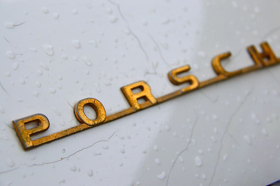 old, car, white, old car, old timer, porsche, veteran, classic HD wallpaper