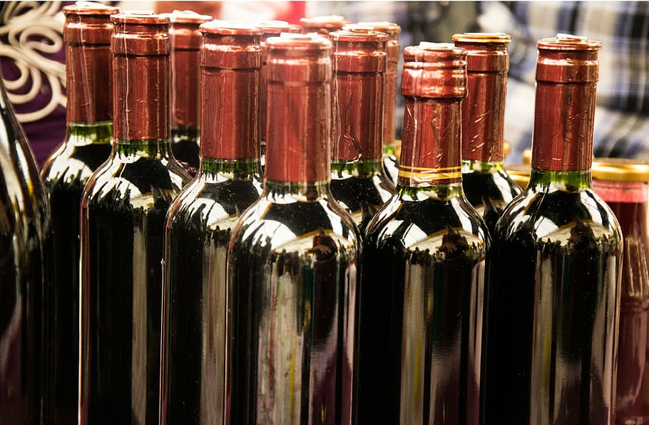 wine, bottles, wine grape, alcohol, drink, wine Bottle, container HD wallpaper