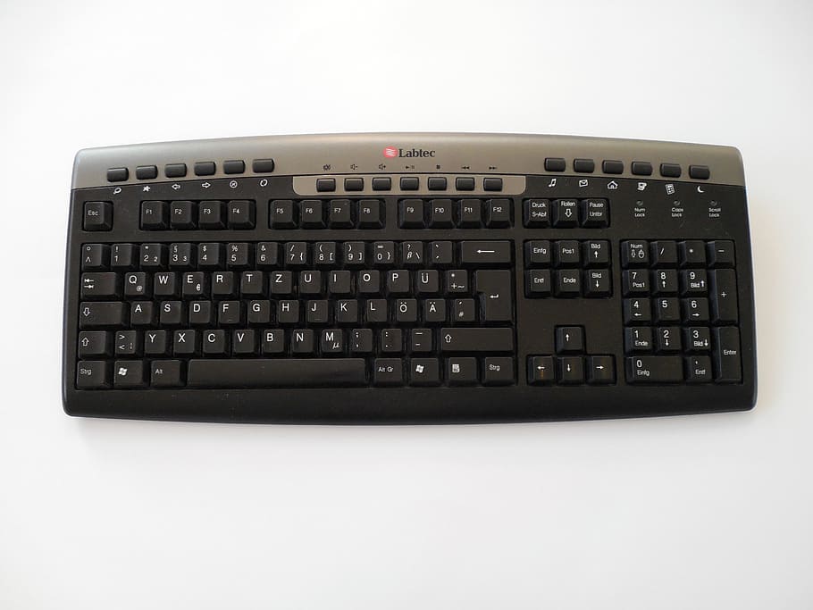 keyboard, computer, pc, keys, input device, periphaerie, hardware HD wallpaper