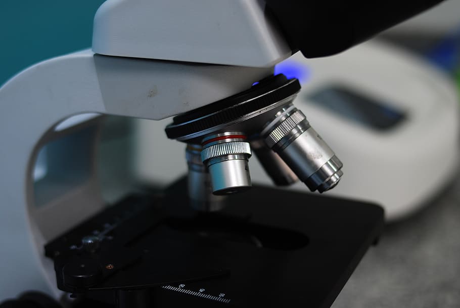 microscope, technology, research, close-up, education, optical instrument HD wallpaper