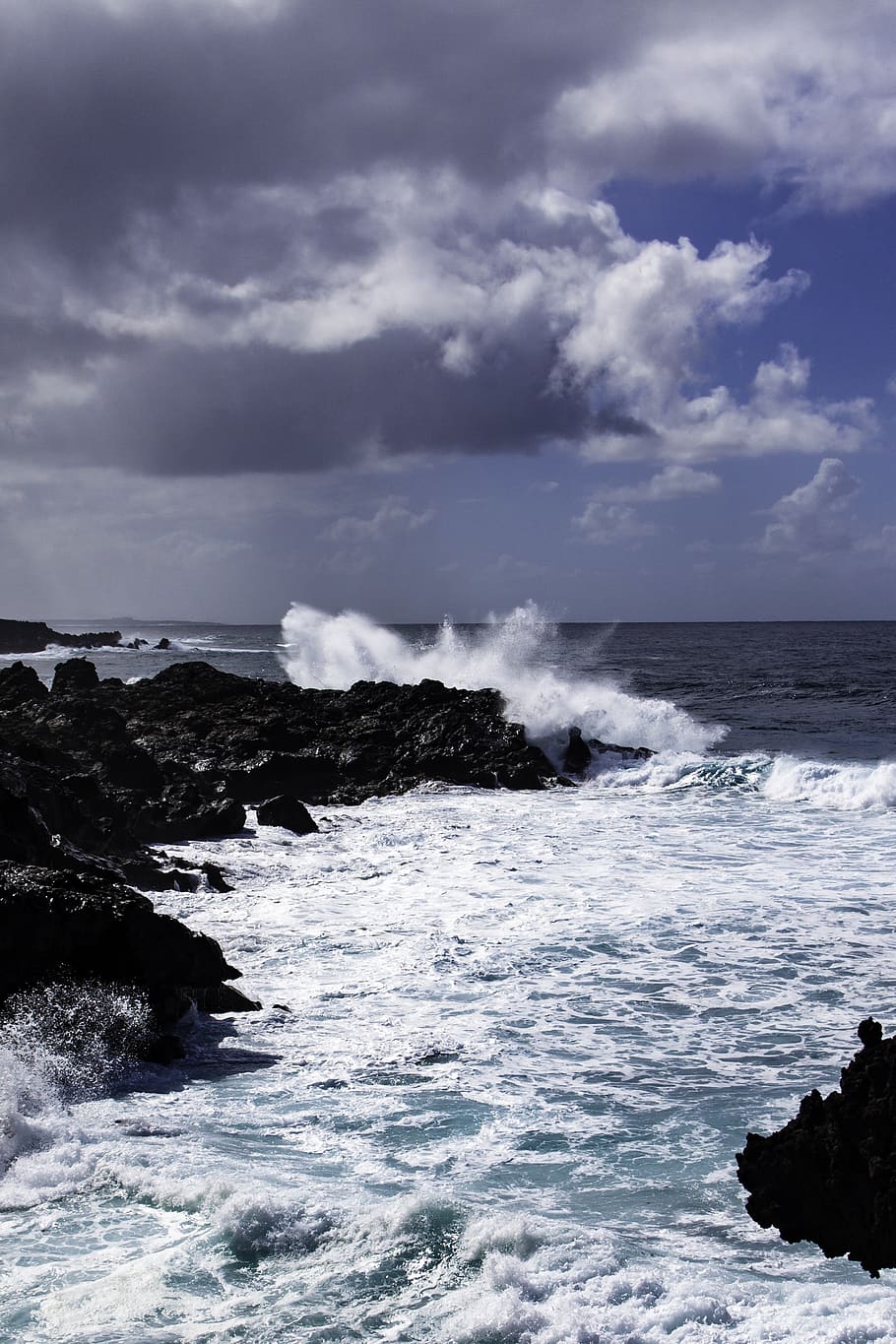 nothing, empty, sea, water, sky, beauty in nature, motion, cloud - sky HD wallpaper