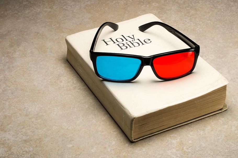bible, religion, book, scripture, faith, 3d, glasses, eyeglasses HD wallpaper