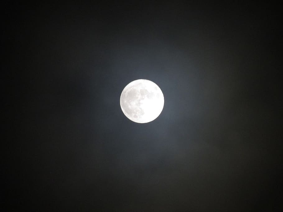 dark, night, sky, moon, astronomy, space, beauty in nature HD wallpaper