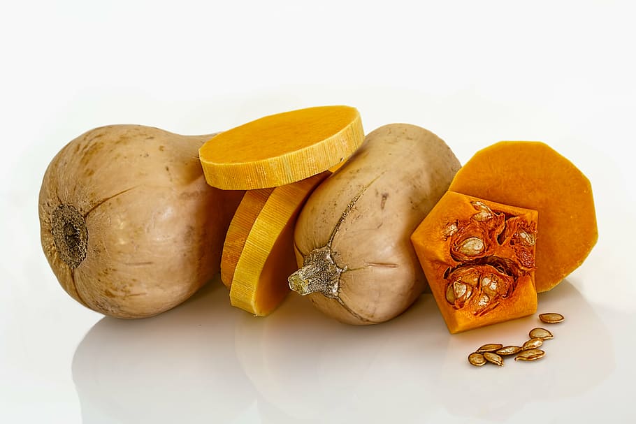 butternut squash, food, fresh, fresh vegetable, healthy, ingredients, HD wallpaper