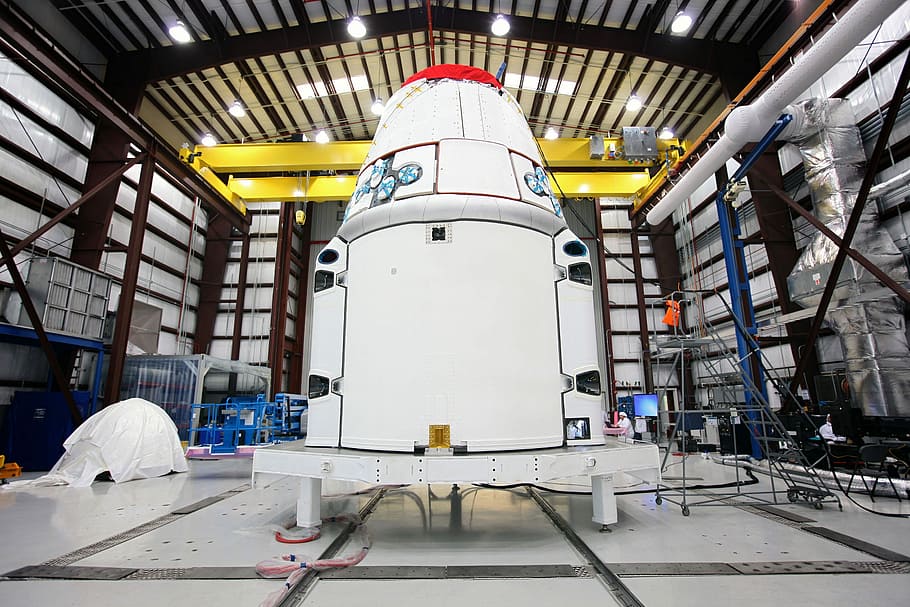 Spacecraft, Spacex, Spaceship, space module, capsule, science HD wallpaper