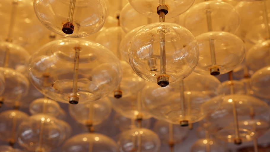 Lights, Blurred, Design, Decoration, soft, defocused, lightbulb HD wallpaper