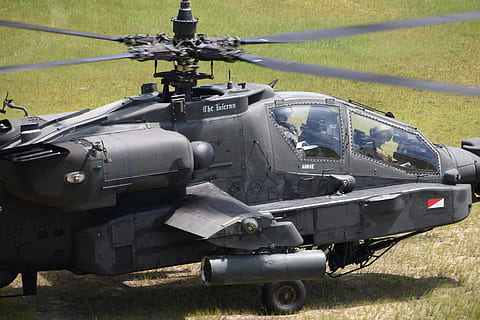 ah-64d, apache, attack helicopter, aviation, flight, takeoff HD wallpaper
