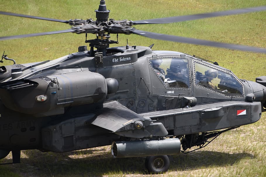 ah-64d, apache, attack helicopter, aviation, flight, takeoff HD wallpaper