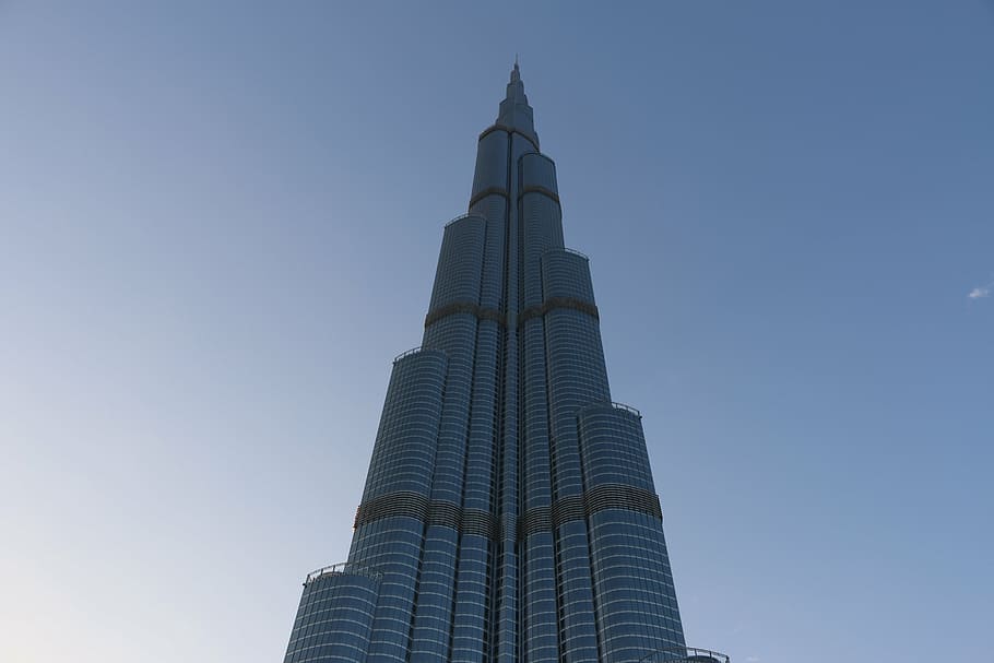 Burj Khalifa, Dubai, burj kalifa, skyscraper, city, skyscrapers