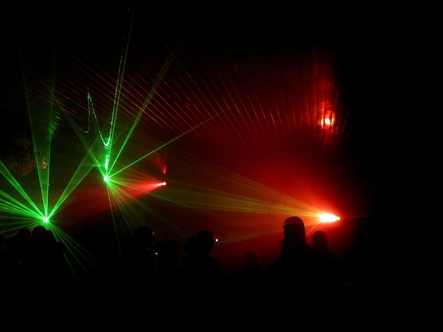 party, fun, dance, lighting, music, night, group of people HD wallpaper