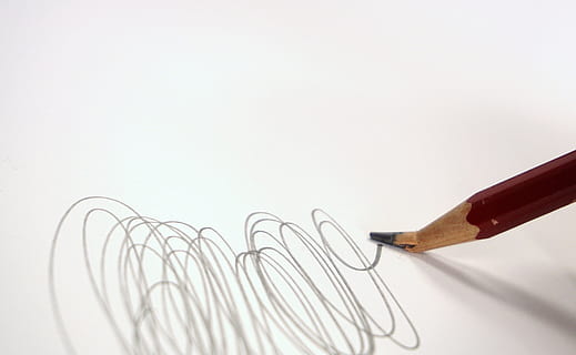 cut pencil, Scribble, Broken, Draw, Press Up, equipment, business HD wallpaper