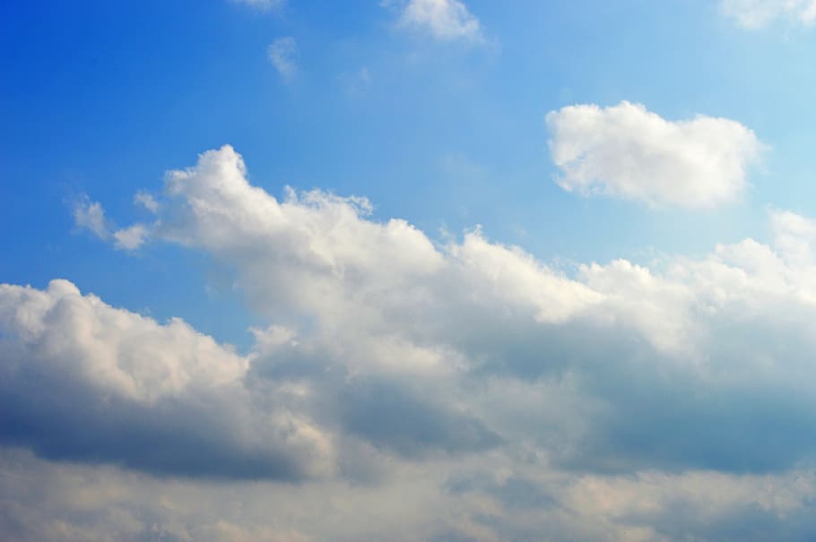 sky with clouds, white clouds, blue sky, blue skies, cloud - sky HD wallpaper