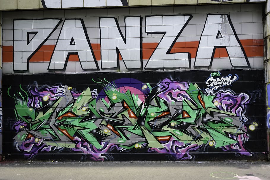 graffity, wall, graffiti, colorful, text, vandalism, sprayer HD wallpaper