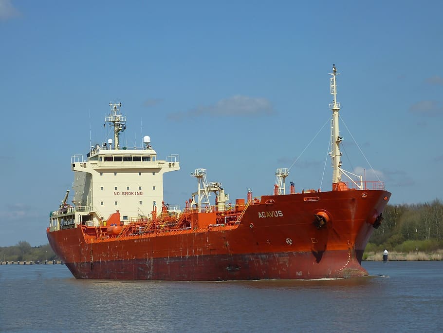 ship, shipping, tanker, nok, acavus, transportation, nautical vessel