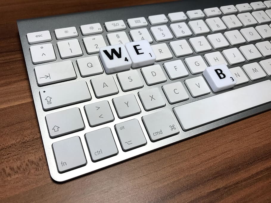 scrabble, keyboard, apple, web, website, internet, www, web design HD wallpaper
