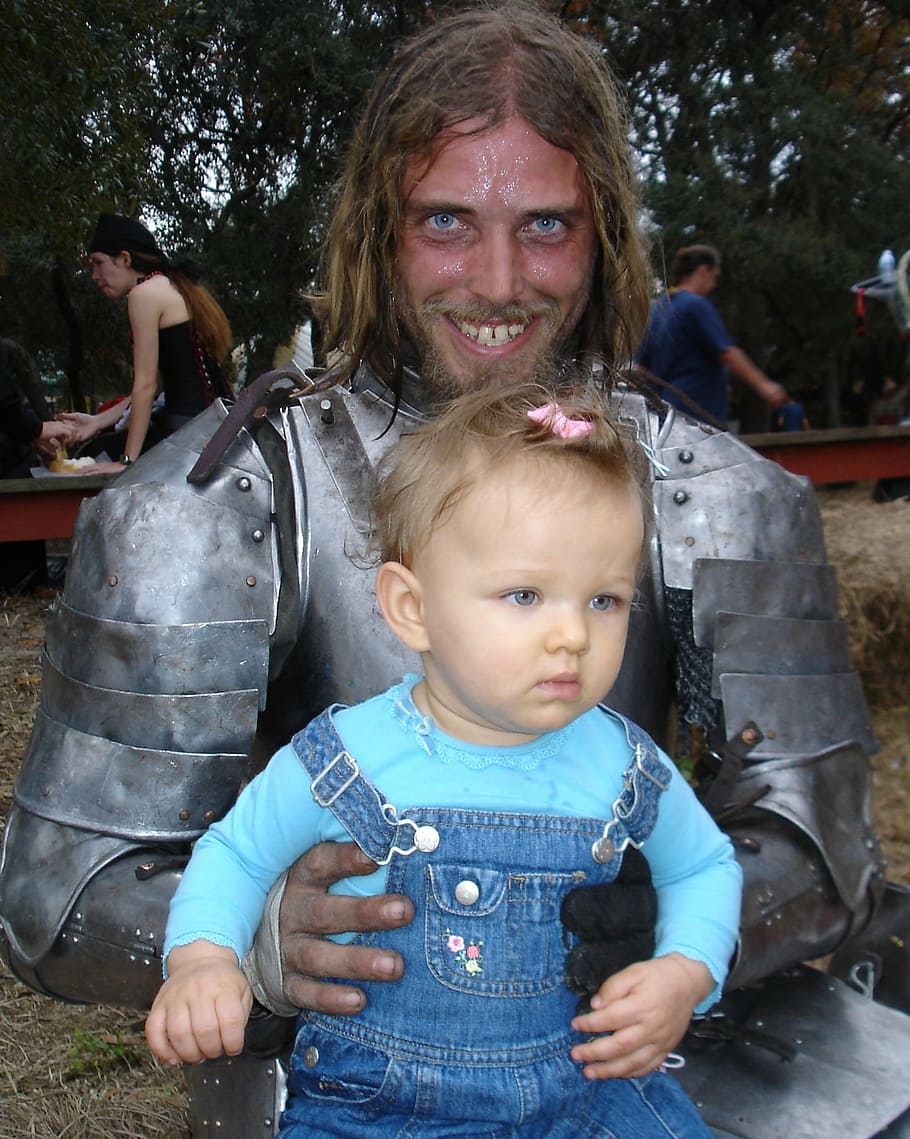 Contrast, Medieval, Modern, Innocence, purity, armor, knight HD wallpaper