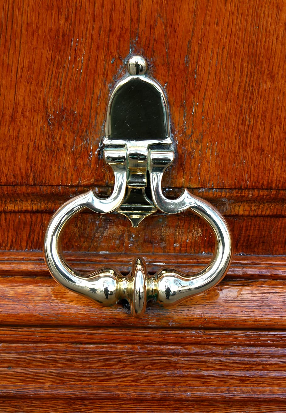 door, thumper, button, door knob, wood, handle, door handle HD wallpaper