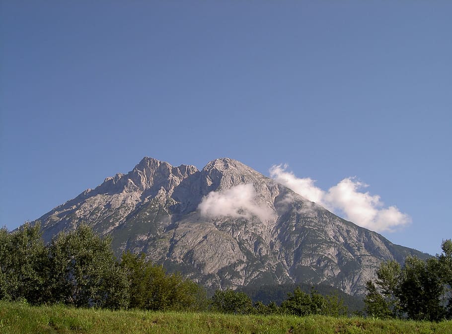 Mountains, Clouds, Nature, sky, landscape, austria, mountain range HD wallpaper