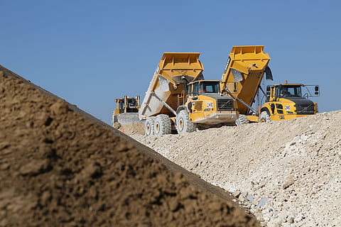 site, tp, public works, construction industry, construction machinery HD wallpaper