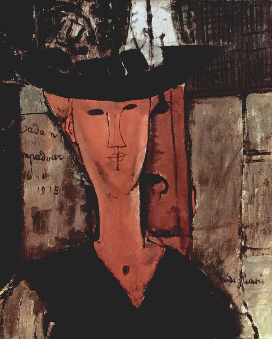 amadeo modigliani, painting, oil on canvas, art, artistic, artistry
