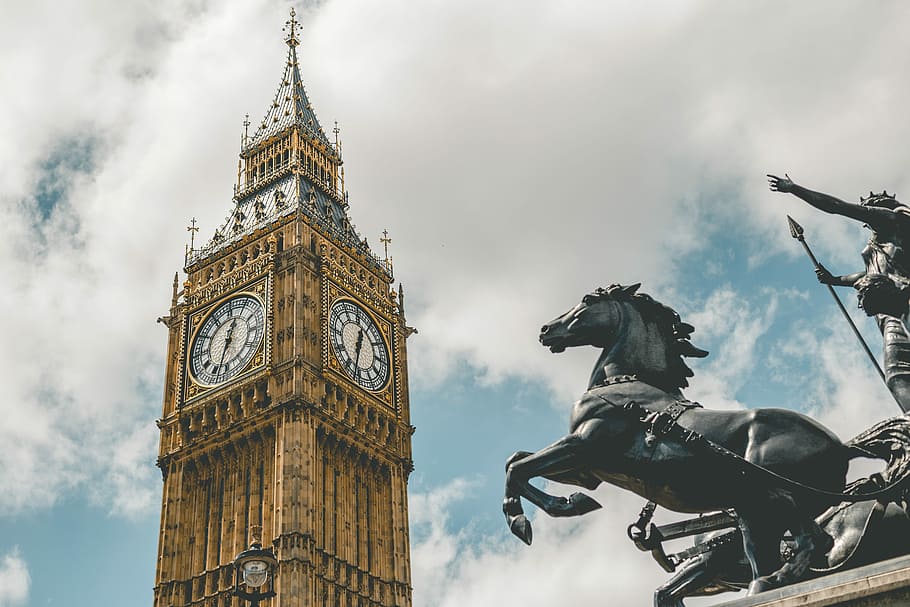 Big Ben London during daytime, Big Ben , London, clock, architecture HD wallpaper