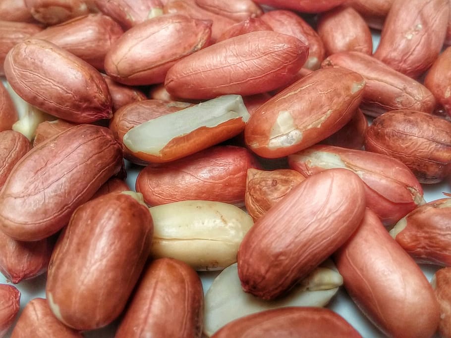 peanuts, monkey nuts, food, nutrition, snack, healthy, raw HD wallpaper