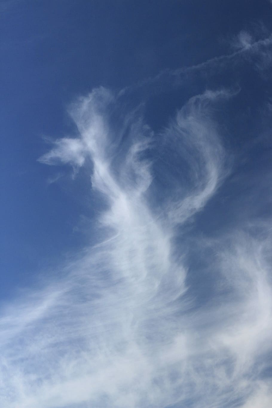 Sky, Blue, Clouds, Blue Sky, cloudy, backgrounds, nature, cloud - sky HD wallpaper