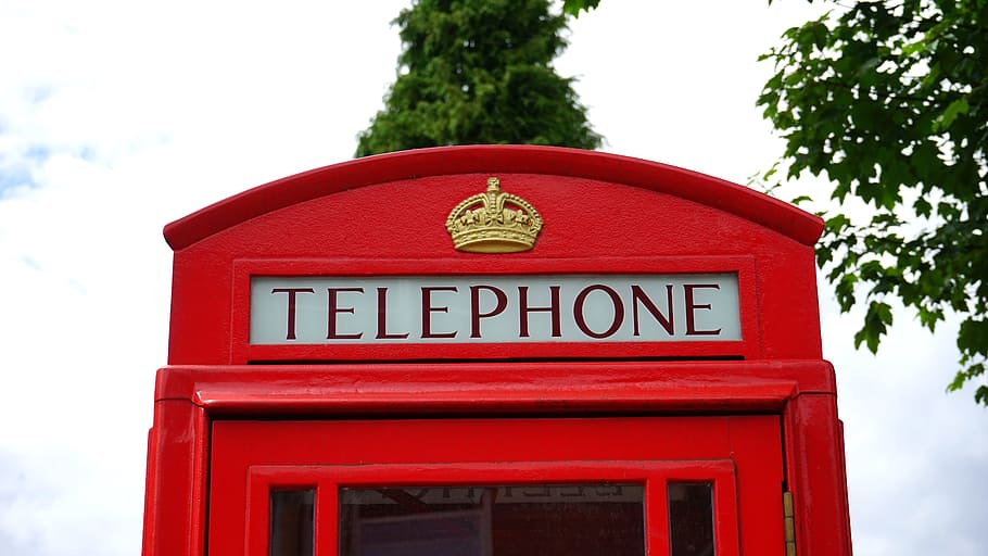british, telephone, red, box, booth, england, english, uk, iconic HD wallpaper