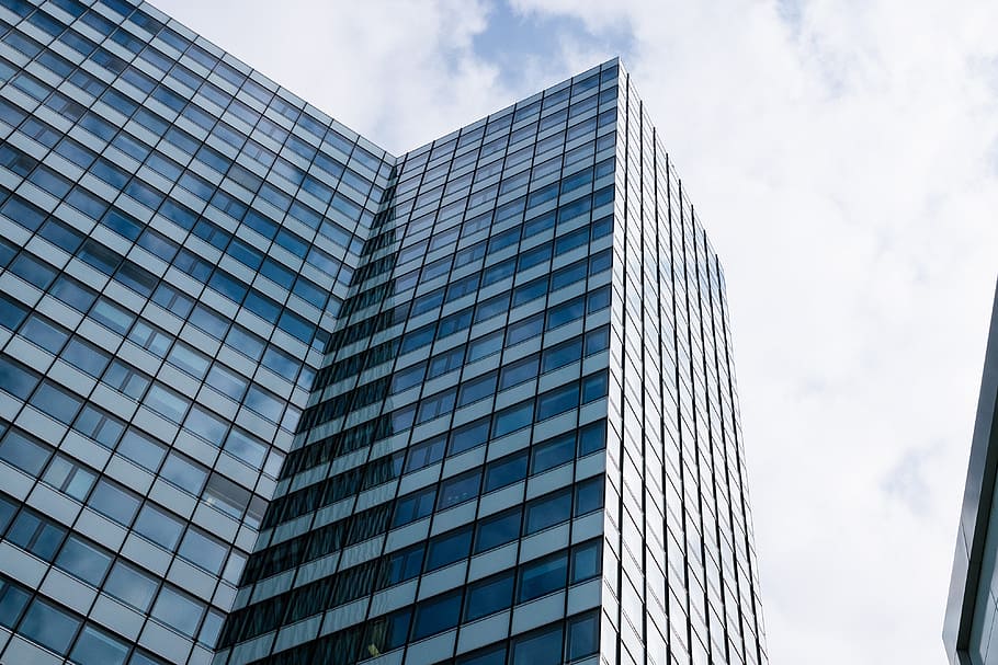 Modern building, architecture and Cityscape, skyscraper, office Building HD wallpaper