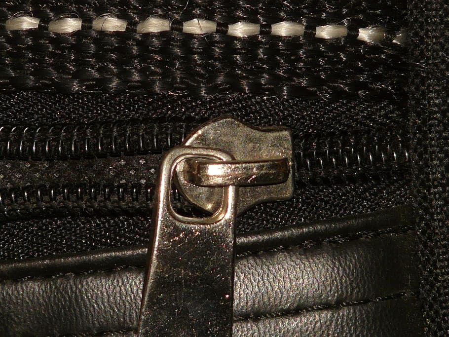 zip, close, closure, bag, make to, open, metal, zippverschluss HD wallpaper