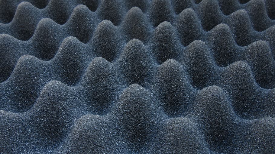 packaging material, foam, grey, wavy, pattern, background, backgrounds HD wallpaper