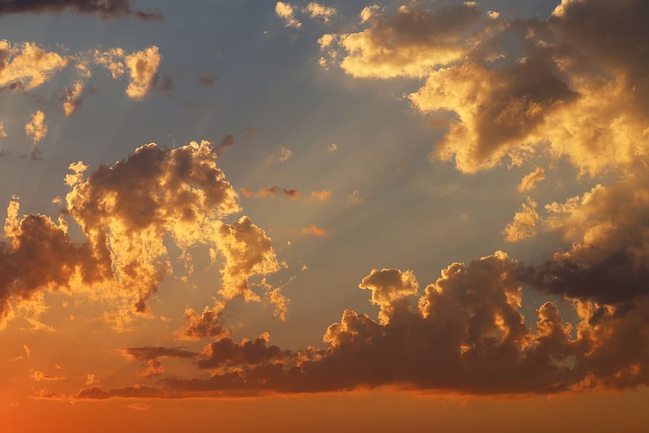 Cloud, Turkey, Sunset, Clouds, sky, marine, landscape, orange HD wallpaper