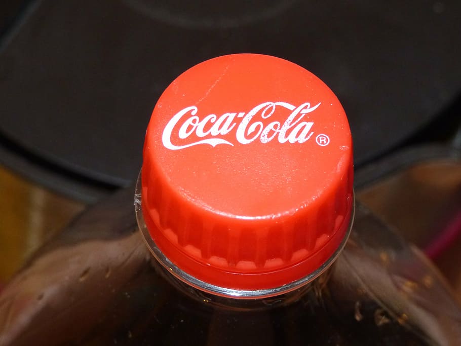coca cola, kola, nut, cap, grenadine, bottle, red, communication HD wallpaper