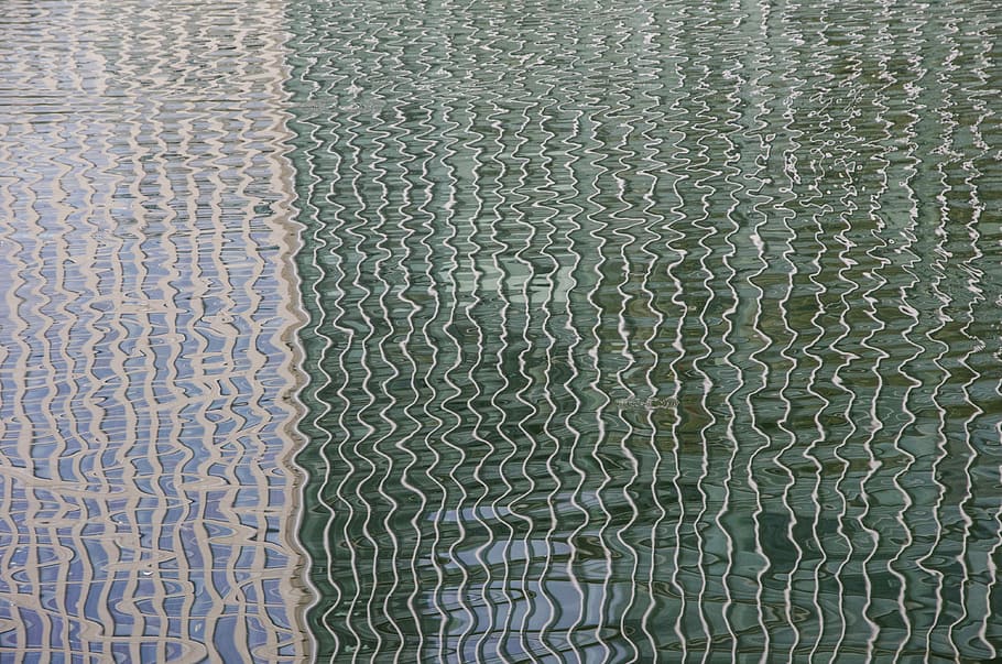 untitled, water, pattern, abstract, lines, green, full frame HD wallpaper