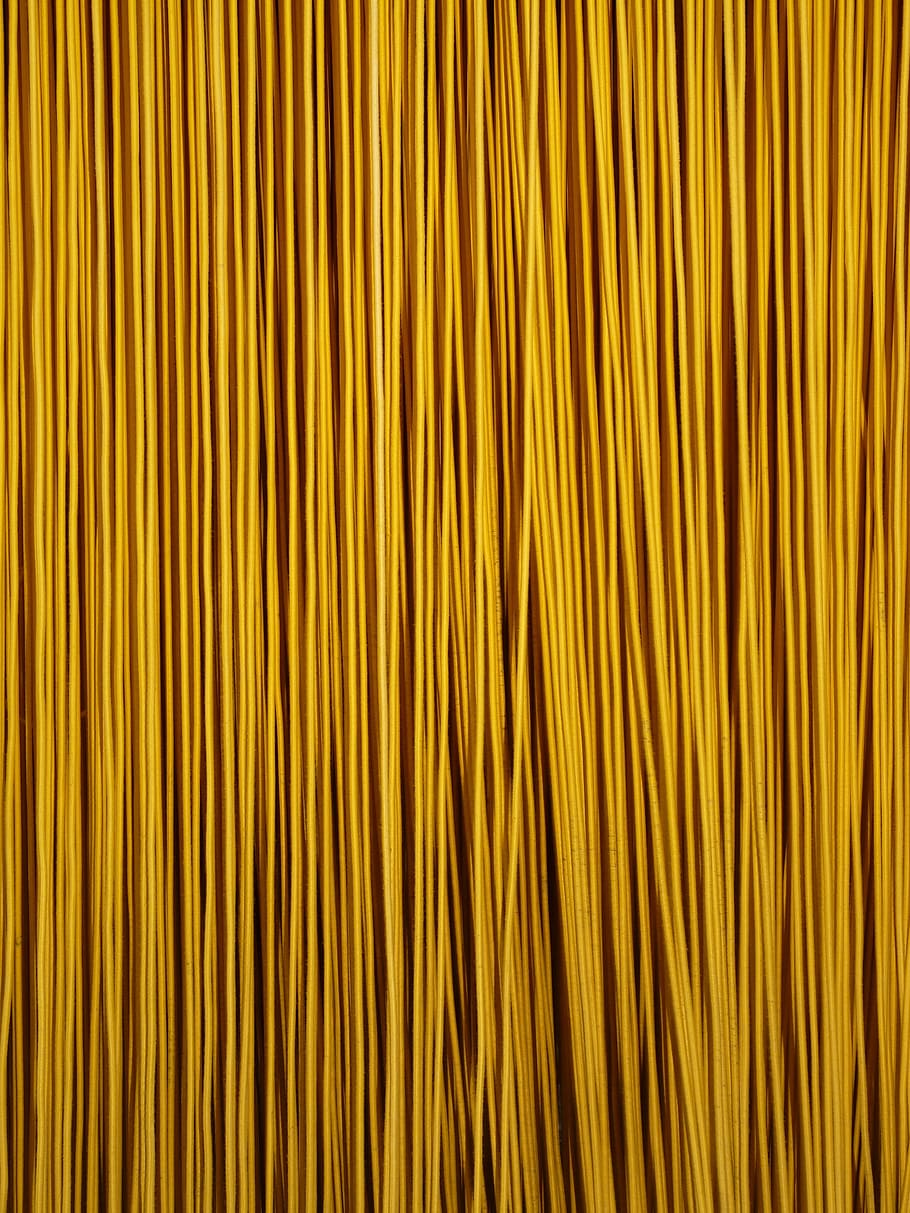 Ropes, Yellow, Depend, Spaghetti, threads, strings, long, pasta HD wallpaper