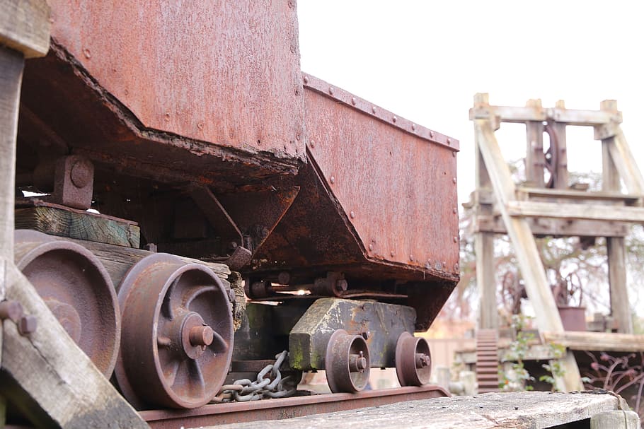 waggon, wheels, rusty, transport, metal, equipment, train, carriage HD wallpaper