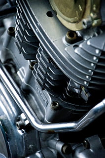 yamaha, motorcycle, details, technology, chrome, metallic, bikes HD wallpaper