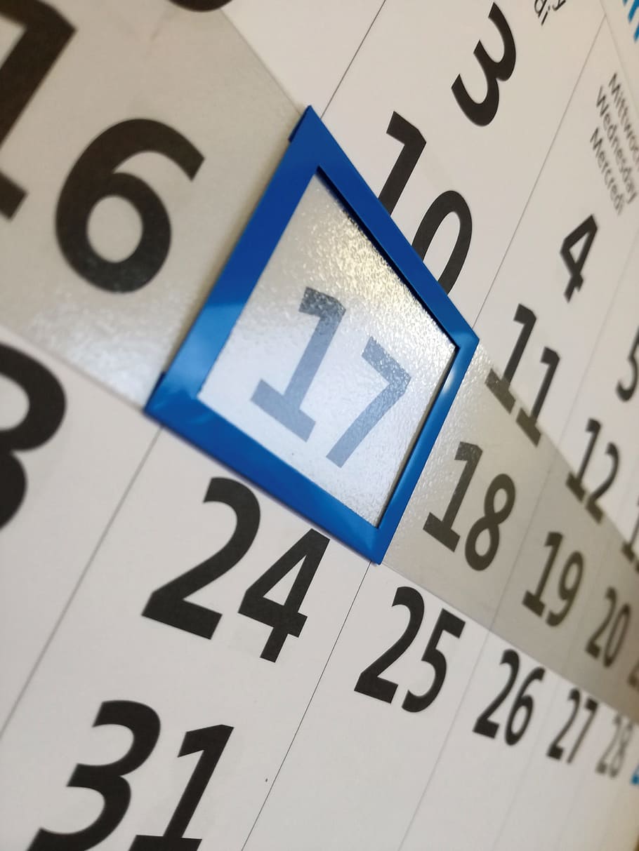 white calendar, Calendar, Date, Time, Office, year, schedule
