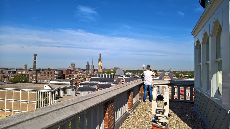 view, roofs, monument, architecture, building exterior, built structure HD wallpaper