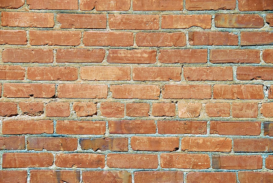 red brick, wall, background, backdrop, exterior, brick wall HD wallpaper