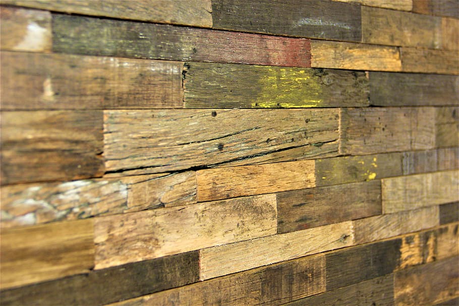 recycled timber, wall panel, wood, board, wooden, flat, interior, HD wallpaper