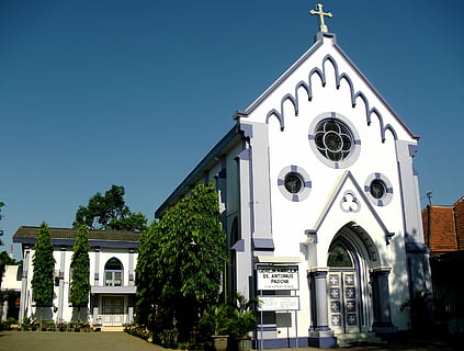 gereja, pasuruan, jawa timur, east java, indonesia, religions HD wallpaper