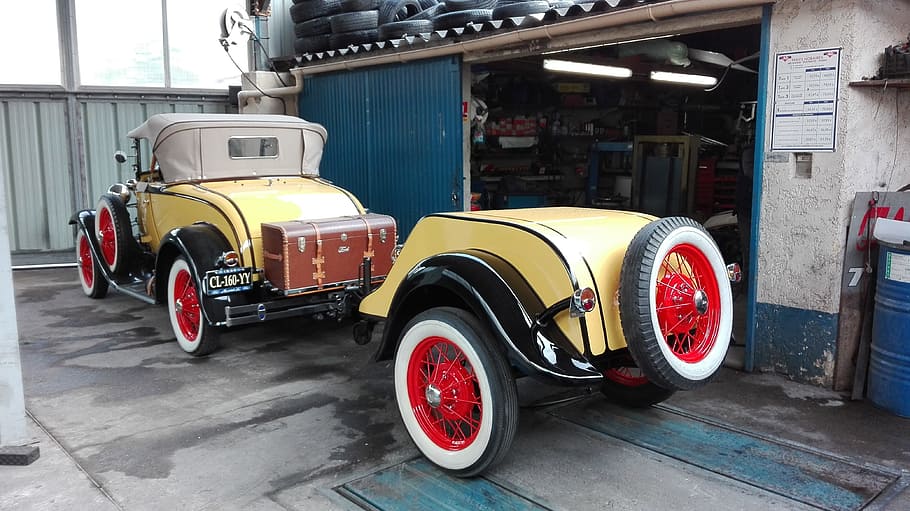 trailer, output, restoration, land vehicle, mode of transportation HD wallpaper