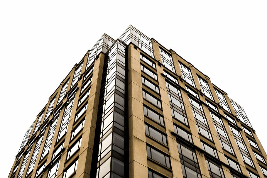 architecture, expression, modern, office, window, sky, skyscraper HD wallpaper