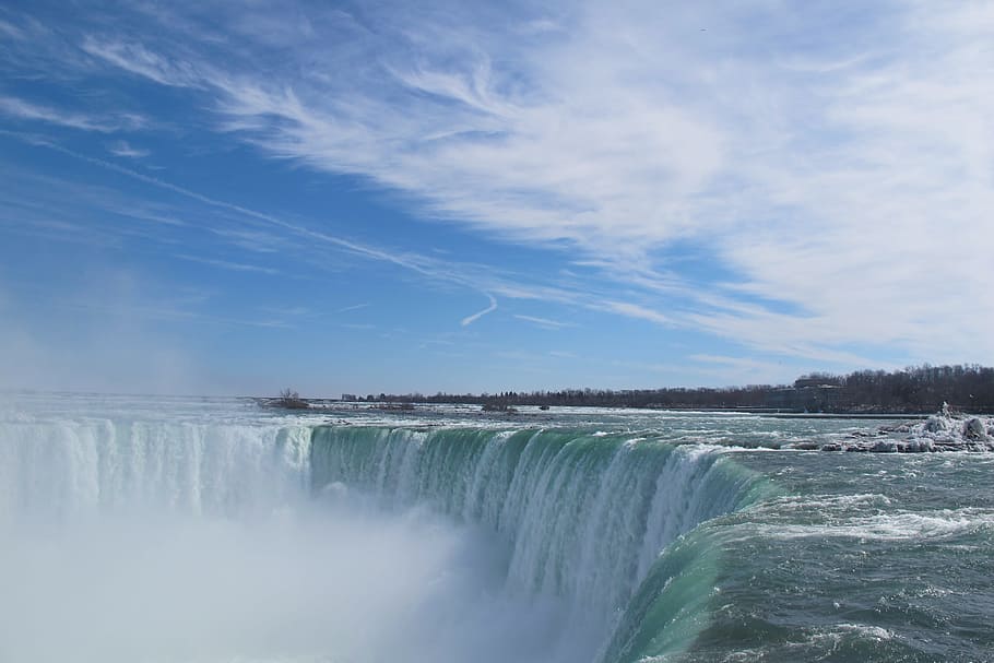 Niagara Falls, Canada, waterfall, scenics - nature, beauty in nature HD wallpaper