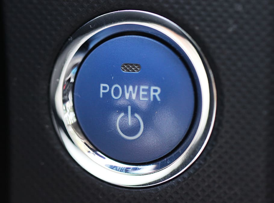 Power, Force, Button, Turn On, Start, close, macro, pkw, auto HD wallpaper