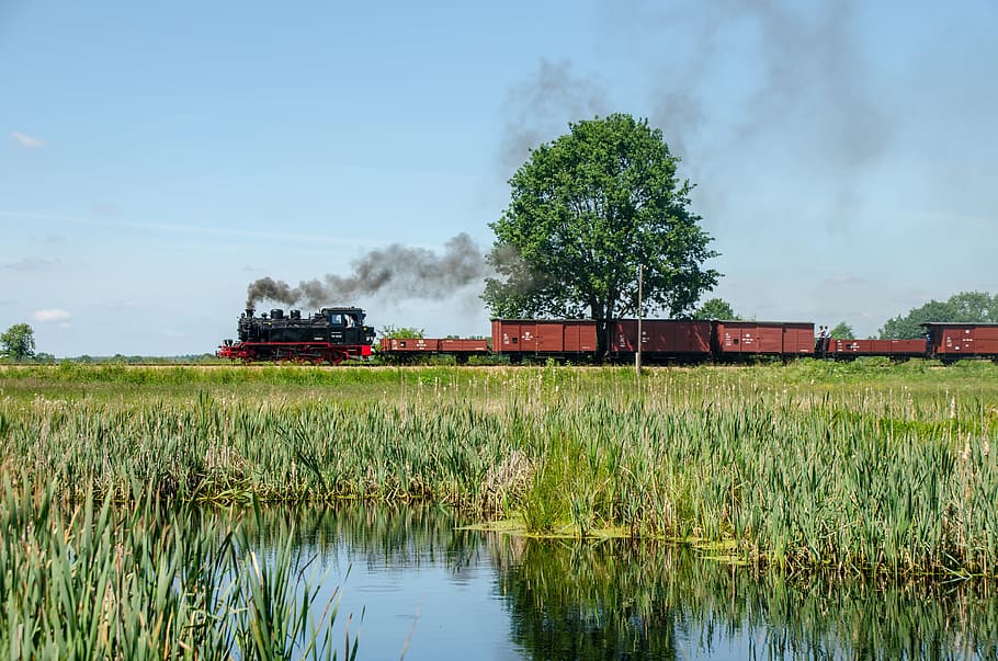 Steam Locomotive, Historically, railway, nostalgic, train, steam railway, HD wallpaper
