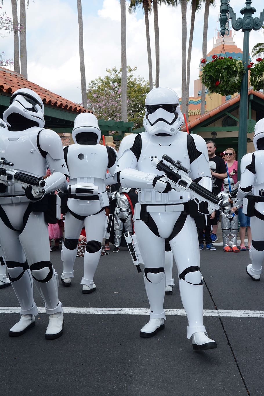 Star Wars, Stormtrooper, armed, helmet, headwear, arts culture and entertainment HD wallpaper