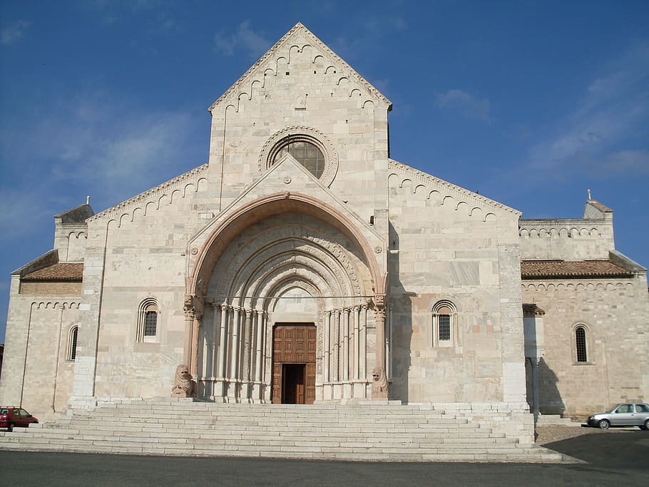 San Ciriaco, Ancona, Cathedral, Italy, architecture, building, HD wallpaper