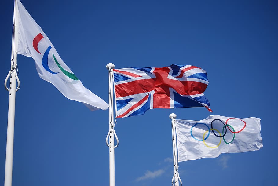 flags, british, union, union jack, olympic, celebration, patriotism HD wallpaper